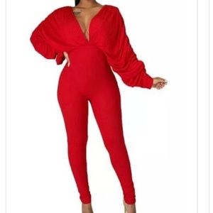 New Red Jumpsuit